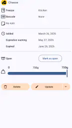 Mon Congélateur screenshot