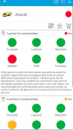 Monash University FODMAP diet screenshot