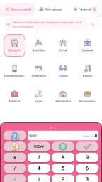 Money+ Mignon budget dépenses screenshot