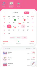 Money+ Mignon budget dépenses screenshot
