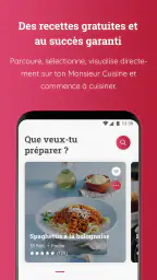 Monsieur Cuisine App screenshot