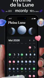 Moonly — Calendrier Lunaire screenshot