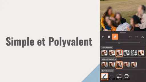 Mosaïque & Flou - Photos screenshot