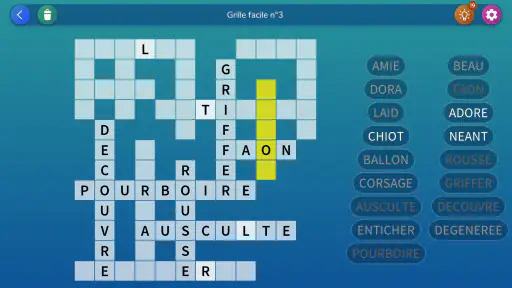 Mots Casés: Grilles illimitées screenshot