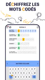 Mots Codés Pro - Crypto Puzzle screenshot