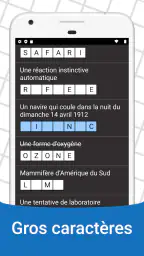 Mots Croisés en Français screenshot