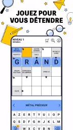 Mots Fléchés Pro: Mots Croisés screenshot