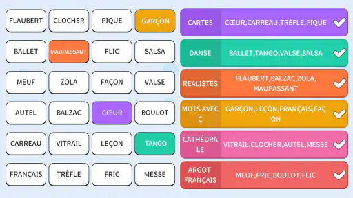 Mots Liés: Word Associations screenshot
