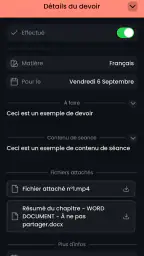 MoyennesED screenshot