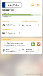 MyCarFleet screenshot