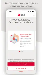 myDPD - Suivi de colis DPD screenshot