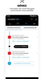 MYPEUGEOT APP screenshot