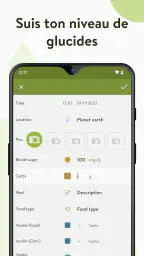 mySugr - Suivi Du Diabète screenshot