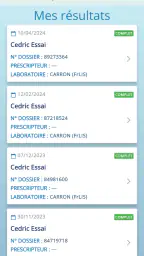 mySynlab-Mobile screenshot