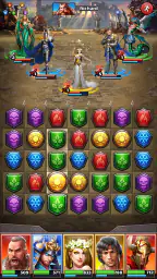 MythWars & Puzzles: RPG Match3 screenshot