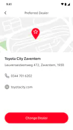 MyToyota screenshot
