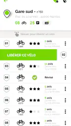 Naolib vélo screenshot