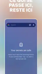 Navigateur Opera: VPN et IA screenshot