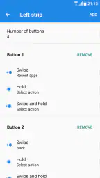 Navigation Gestures screenshot