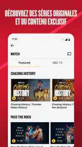 NBA Officiel screenshot