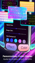 Neon LED Keyboard: Clavier LED screenshot