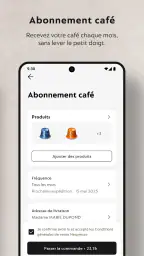 Nespresso Store screenshot