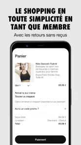 Nike : sneakers et vêtements screenshot