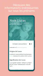 Noms de Bébé / Prénoms 2025 screenshot