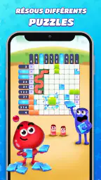 Nonogram Crossing Logic Puzzle screenshot