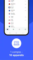 NordVPN : VPN sûr, en un clic screenshot