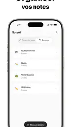 Note AI : notes intelligentes screenshot