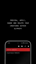 Glyphify pour Nothing screenshot