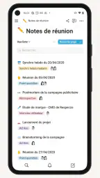Notion : Notes, Tâches, IA screenshot