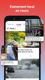 Nouvelles locales - Temps réel screenshot