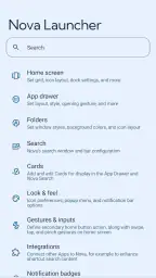 Nova Launcher screenshot