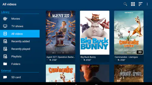 NOVA Video Player screenshot