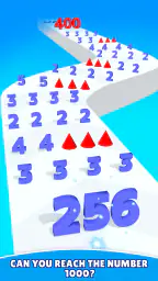 Number Run Merge: Running Game screenshot
