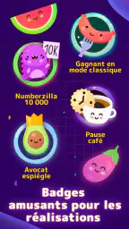 Numberzilla: Jeu de casse-tete screenshot