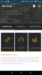 OBD JScan screenshot