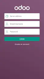 Odoo screenshot