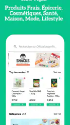 OFFICIAL VEGAN SHOP screenshot
