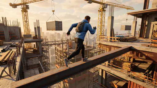 Only Going Up Rooftop: Parkour screenshot