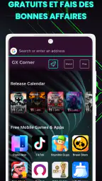 Opera GX : Navigateur Gaming screenshot