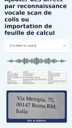 Optimiseur de trajets Maposcop screenshot