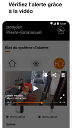 Orange Maison Protégée screenshot