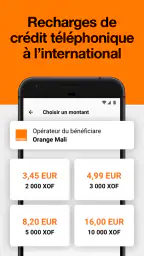 Orange Money Europe: Transfert screenshot