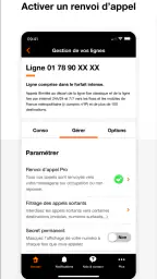 Orange Pro, espace client pro screenshot