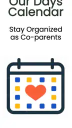 Our Days Co-Parenting Calendar screenshot