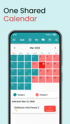 Our Days Co-Parenting Calendar screenshot