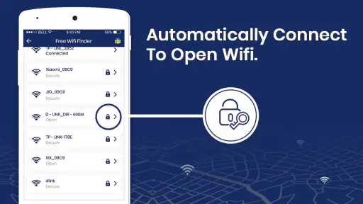 Ouvrir la connexion Wi-Fi screenshot